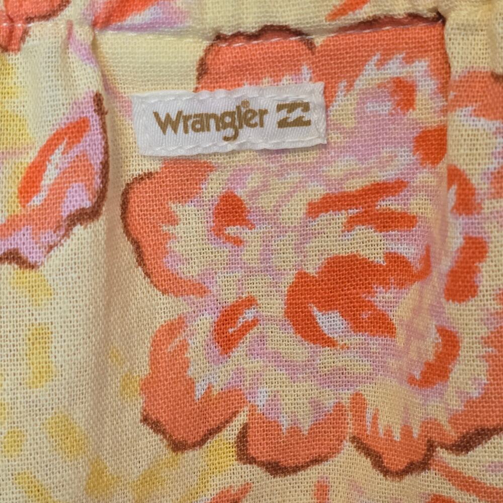 Billabong x Wrangler Far & Away Mini Dress Womens Size Small Button Front Boho - Picture 7 of 12